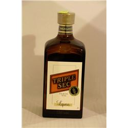 750ML BOTTLE OF TRIPLE SEC LIQUEUR