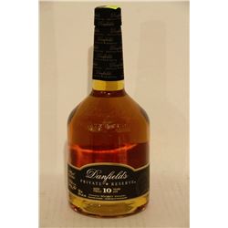 750ML BOTTLE OF DANFIELD'S AGED 10 YEARS CANADIAN
