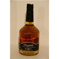 750ML BOTTLE OF DANFIELD'S AGED 10 YEARS CANADIAN