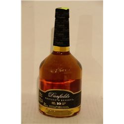 750ML BOTTLE OF DANFIELD'S AGED 10 YEARS CANADIAN