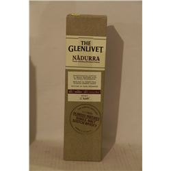 750ML BOTTLE OF THE GLENLIVET DISTILLERY SINGLE