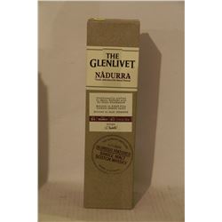750ML BOTTLE OF THE GLENLIVET DISTILLERY SINGLE