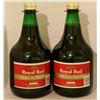 Image 1 : 2 BOTTLES OF ROYAL RED MEDIUM DRY WINE