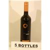 Image 1 : 5 BOTTLES OF COOPER MOON MERLOT RED WINE