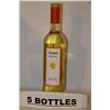 Image 1 : 5 BOTTLES OF NAKED GRAPE UNOAKED MOSCATO