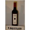 Image 1 : 5 BOTTLES OF NAKED GRAPE UNOAKED MERLOT