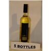 Image 1 : 5 BOTTLES OF TROVE SAUVIGNON BLANC WHITE WINE