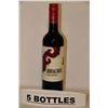 Image 1 : 5 BOTTLES OF BODACIOUS SMOOTH RED WINE