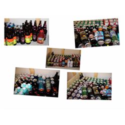 HUGE LOT OF A VARIETY OF DIFFERENT COOLERS,BEER,