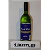 Image 1 : 4 BOTTLES OF ROYAL WHITE MEDIUM DRY WINE