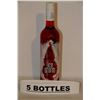 Image 1 : 5 BOTTLES OF ICE STORM RASPBERRY LIQUOR