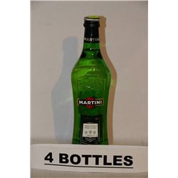 5 BOTTLES OF MARTINI DRY-SEC