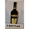 Image 1 : 5 BOTTLES OF FORTY CREEK CANADIAN  WHISKY
