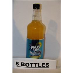 5 BOTTLES OF PALM BAY VODKA BEVERAGE
