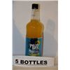 Image 1 : 5 BOTTLES OF PALM BAY VODKA BEVERAGE
