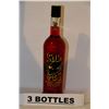 Image 1 : 3 BOTTLES OF SOUR PUSS RASPBERRY LIQUOR
