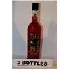 Image 1 : 3 BOTTLES OF SOUR PUSS GRAPE LIQUOR