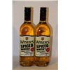 Image 1 : 2 BOTTLES OF WISER'S SPICED VANILLA WHISKY
