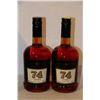 Image 1 : 2 BOTTLES OF BRIGHT'S 74 APERA WINE