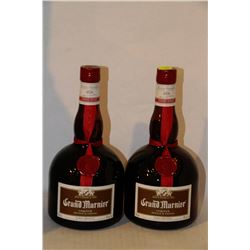 2 BOTTLES OF GRAND MARNIER LIQUEUR