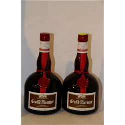 2 BOTTLES OF GRAND MARNIER LIQUEUR