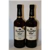Image 1 : 2 BOTTLES OF CANADIAN CLUB PREMIUM CANADIAN WHISKY