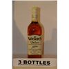 Image 1 : 3 BOTTLES OF J.P. WEISER'S DELUX CANADIAN RYE