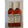 Image 1 : 2 BOTTLES OF J.P. WEISER'S DELUX CANADIAN RYE