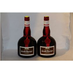 2 BOTTLES OF GRAND MARNIER LIQUEUR