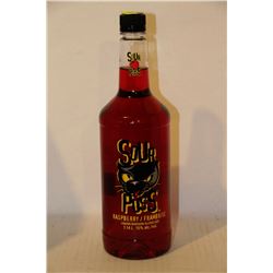 1.14L BOTTLE OF SOUR PUSS RASPBERRY LIQUOR