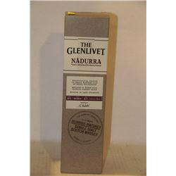 750ML BOTTLE OF THE GLENLIVET SINGLE MALT SCOTCH