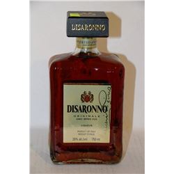 750ML BOTTLE OF DISARONNO ORIGINALE LIQUEUR