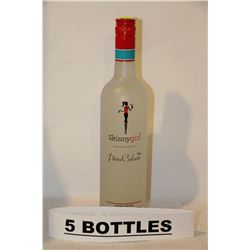 5 BOTTLES OF SKINNY GIRL PINA COLADA