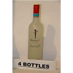 4 BOTTLES OF SKINNY GIRL PINA COLADA
