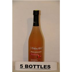 5 BOTTLES OF ARBOR MIST STRAWBERRY WHITE ZINFANDEL