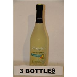 3 BOTTLES OF ARBOR MIST TROPICAL FRUITS CHARDONNAY
