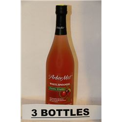 3 BOTTLES OF ARBOR MIST EXOTIC FRUITS WHITE