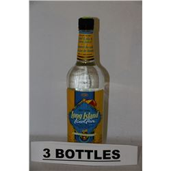 3 BOTTLES OF ICE-BOX LONG ISLAND ICED TEA