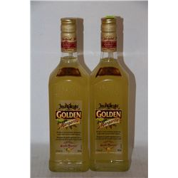 2 BOTTLES OF JOSE CUERVO GOLDEN MARGARITA W/ GRAND