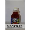 Image 1 : 3 BOTTLES OF MOTT'S CLAMATO THE ORIGINAL