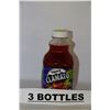Image 1 : 3 BOTTLES OF MOTT'S CLAMATO THE ORIGINAL