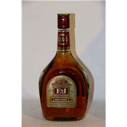 750ML BOTTLE OF E&J BRANDY