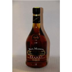 750ML BOTTLE OF PAUL MASSON GRANDE AMBER BRANDY