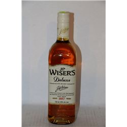 750ML BOTTLE OF J.P. WISER'S DELUXE CANADIAN RYE