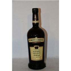 1.14L BOTTLE OF FORTY CREEK BARREL SELECT WHISKY