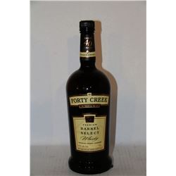 1.14L BOTTLE OF FORTY CREEK BARREL SELECT WHISKY