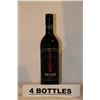 Image 1 : 4 BOTTLES OF WINE O'CLOCK SHIRAZ RED WINE