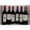 Image 1 : 6 BOTTLES OF ASSORTED RED WINE