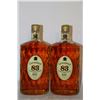 Image 1 : 2 BOTTLES OF CANADIAN 83 CANDIAN WHISKY