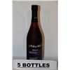 Image 1 : 5 BOTTLES OF ARBOR MIST BLACKBERRY MERLOT